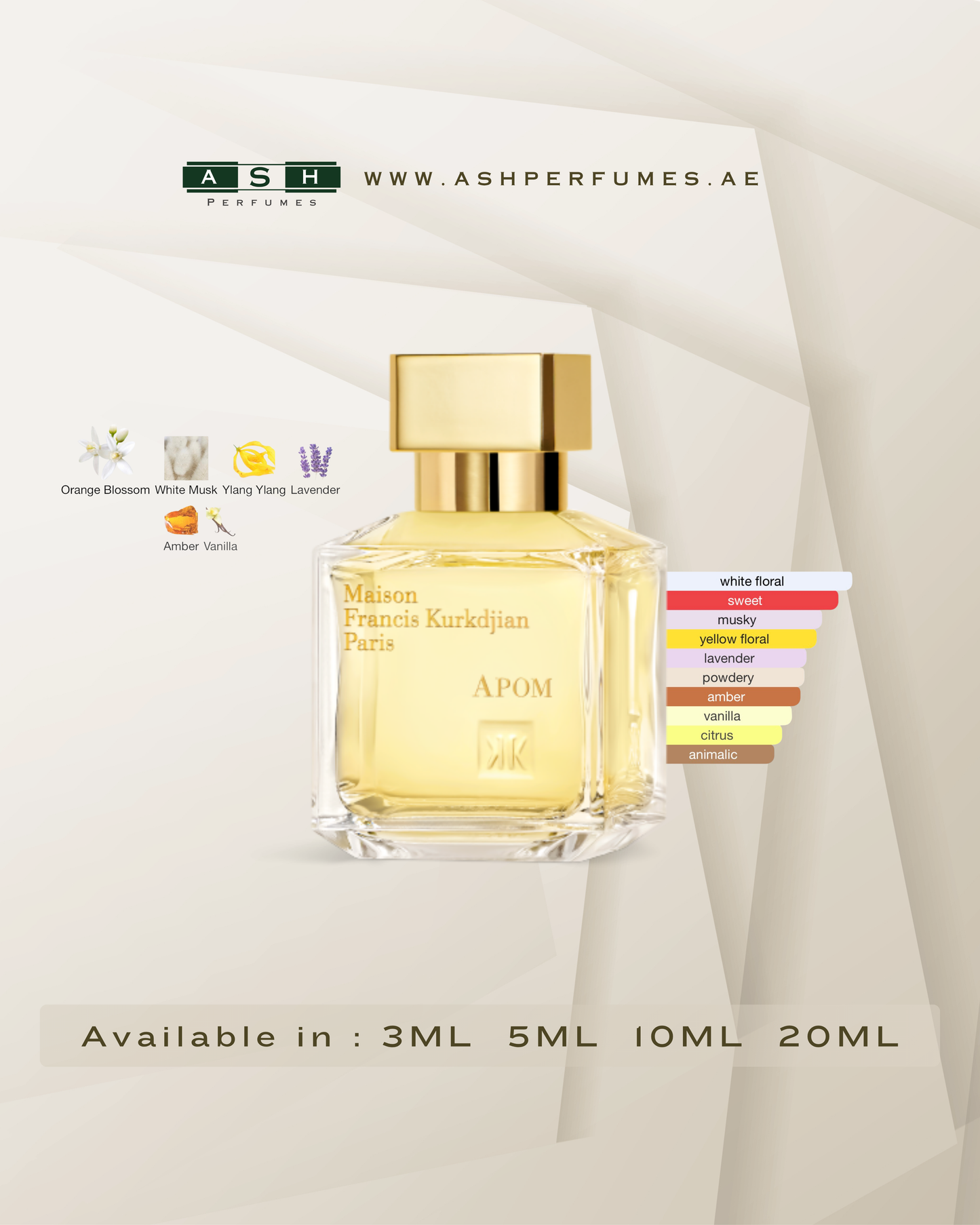 2024 APOM EDP (3,5,10,20 ML)