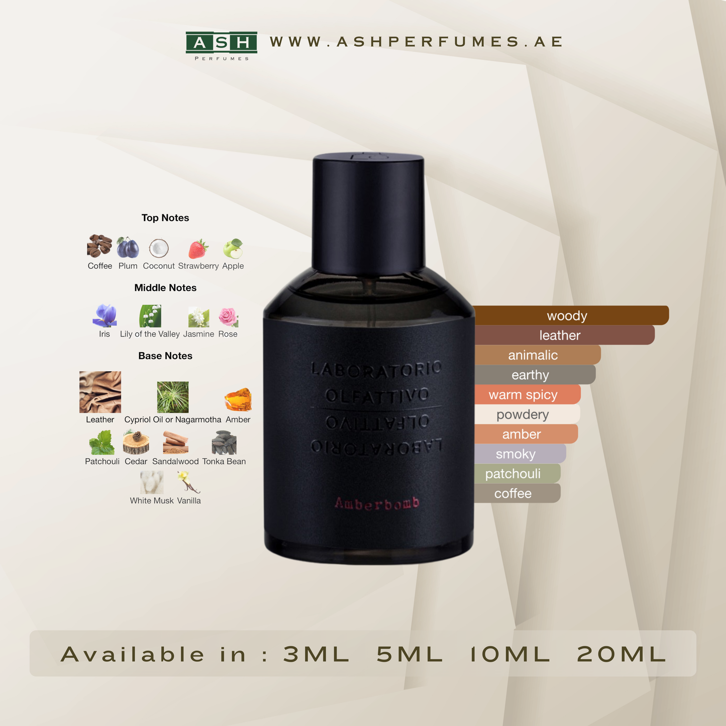 Amberbomb Unisex (3,5,10,20 ML)