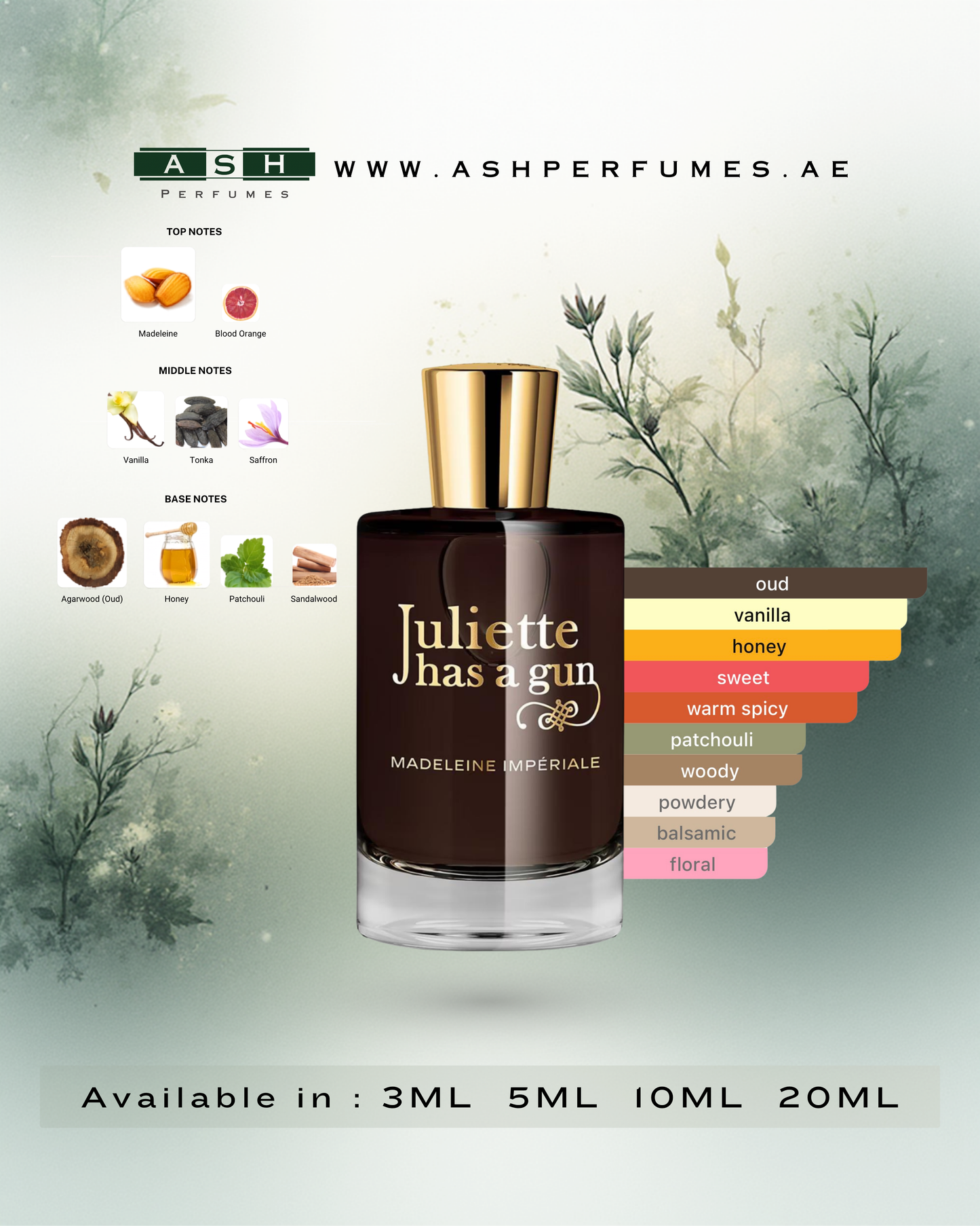 Madeleine Impériale (3,5,10,20 ML)