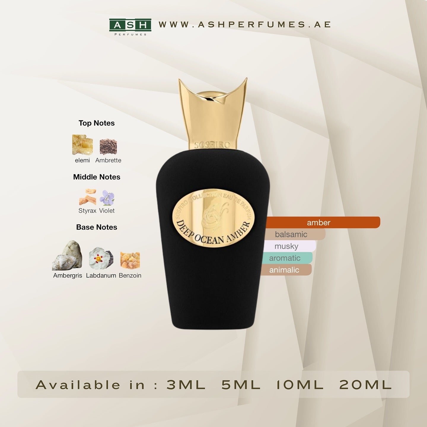 Deep Ocean Amber (3,5,10,20 ML)
