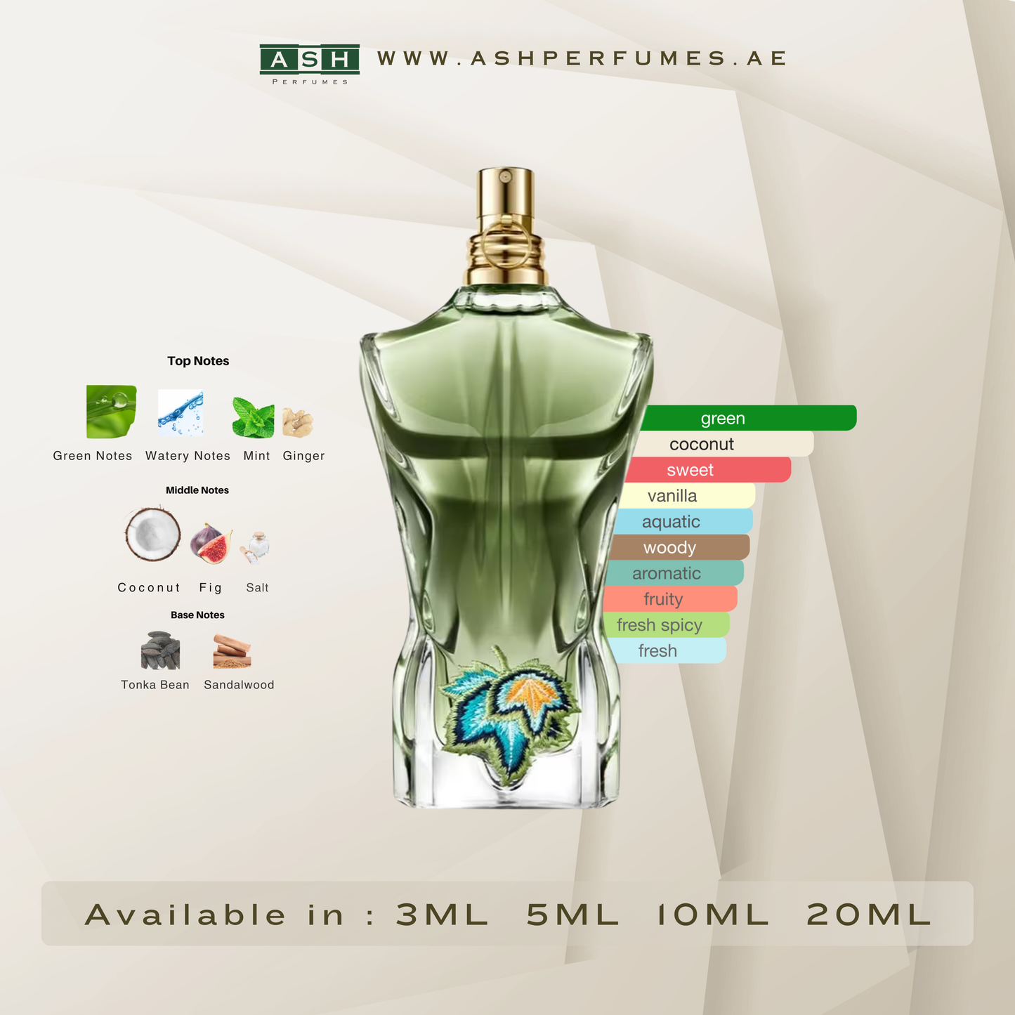 Le Beau Paradise Garden (3,5,10,20 ML)