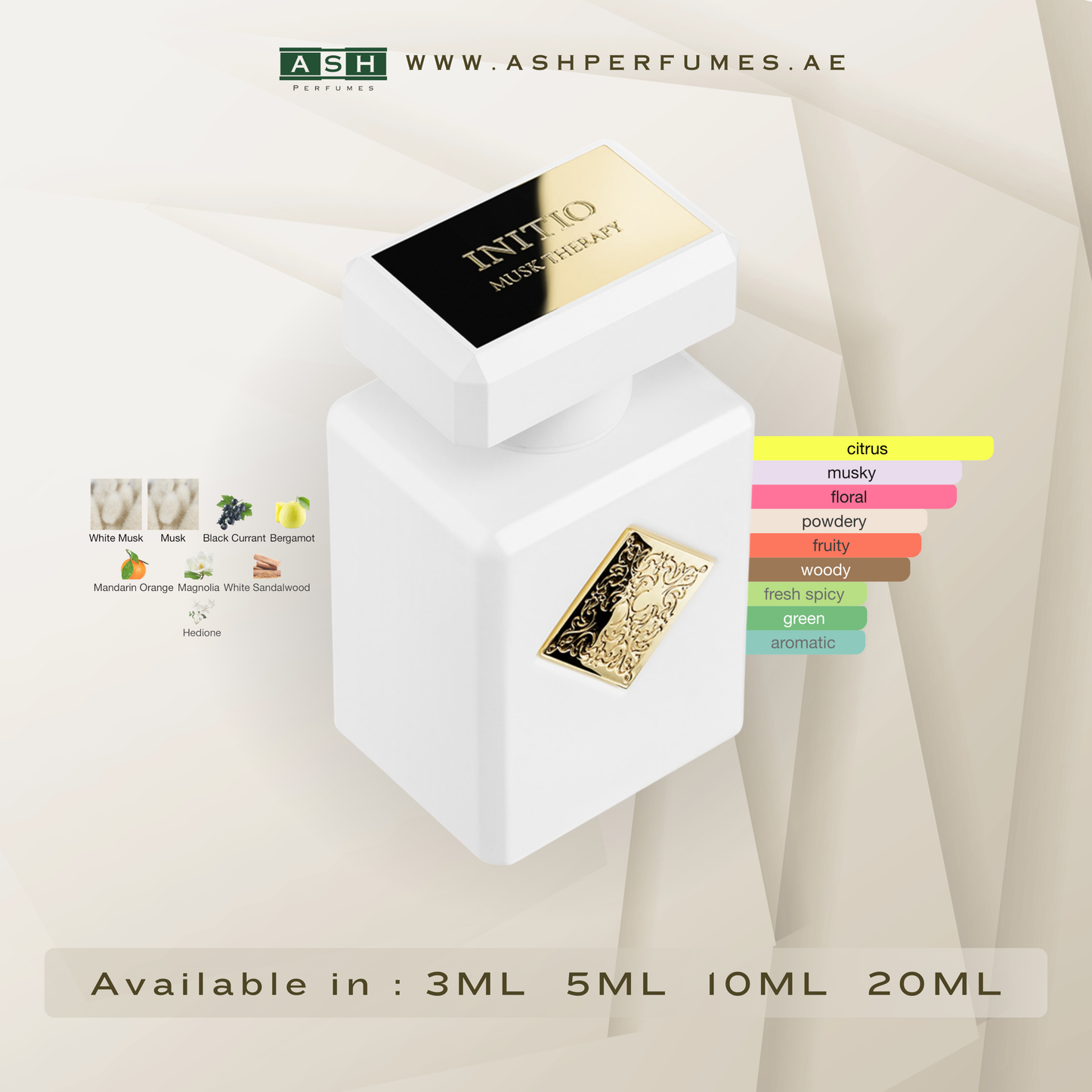 Musk Therapy Unisex (3,5,10,20 ML)