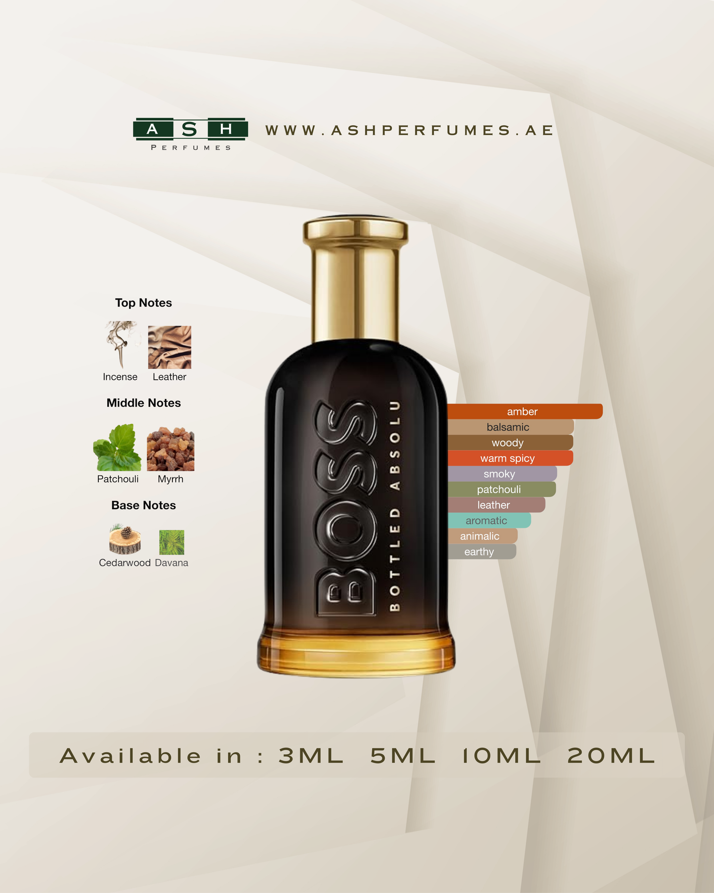 2024 Bottled Absolu (3,5,10,20 ML)
