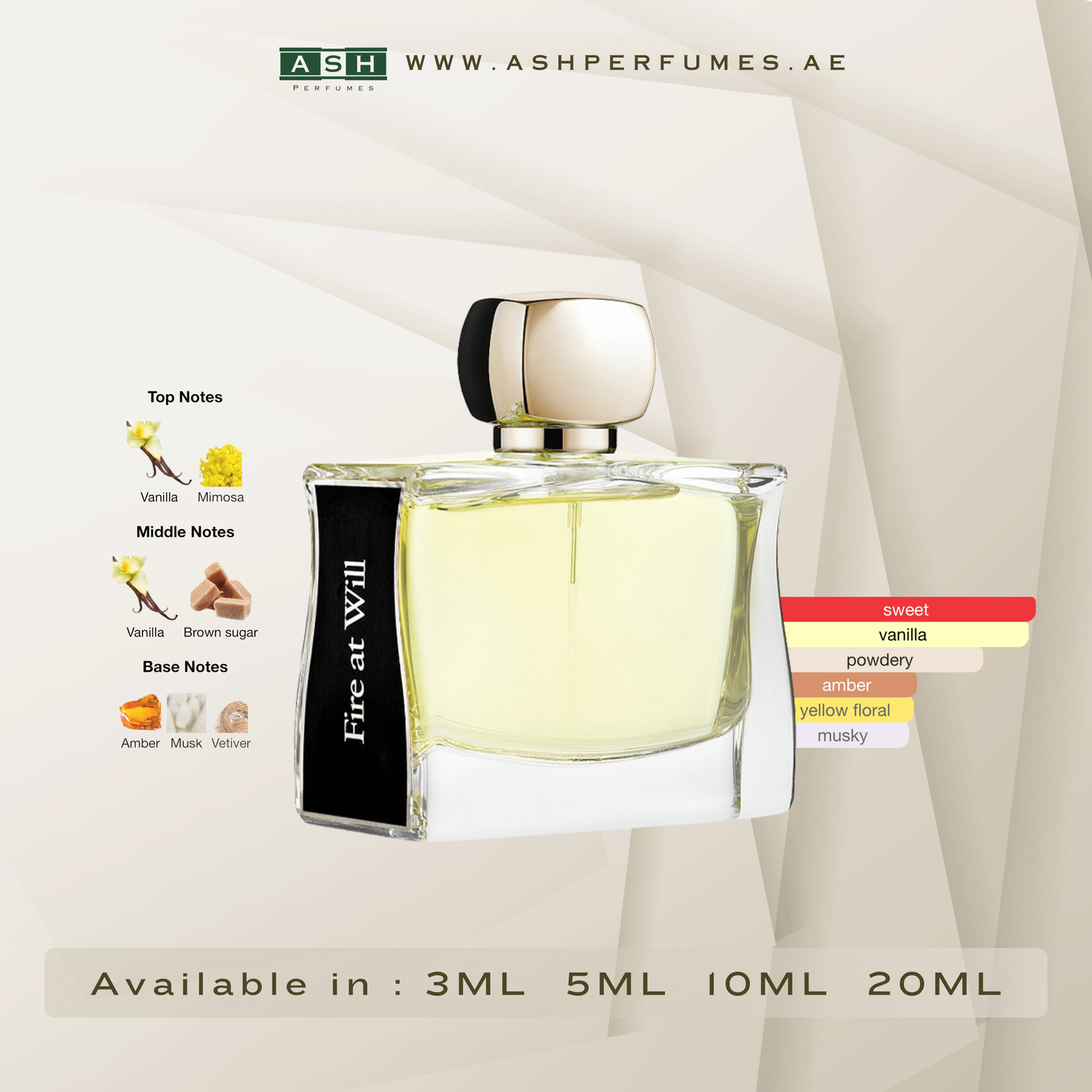 Fire At Will (3,5,10,20 ML)