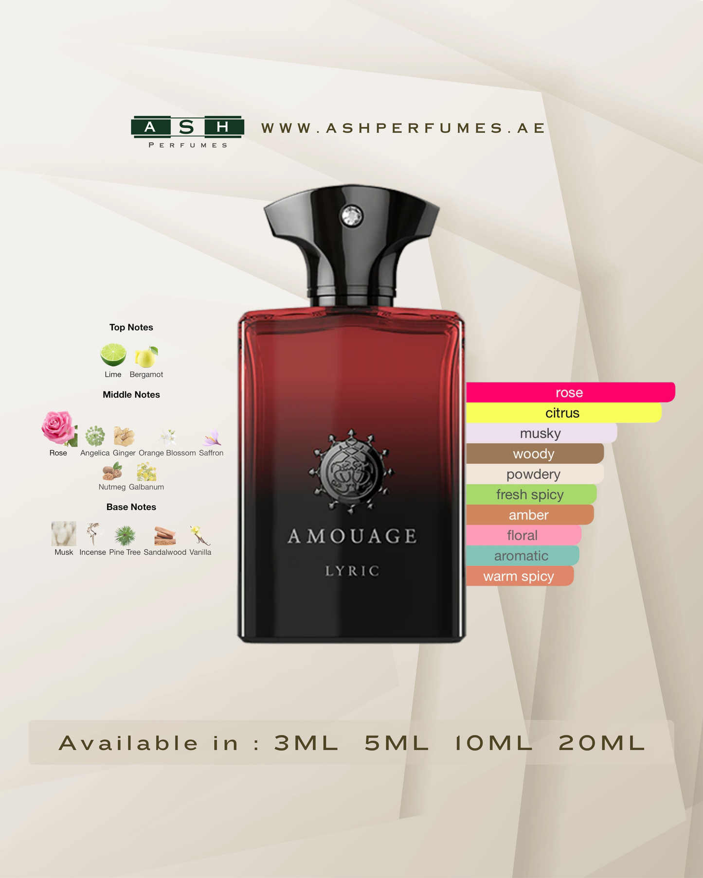 Lyric Man - Old Packaging (3,5,10,20 ML)