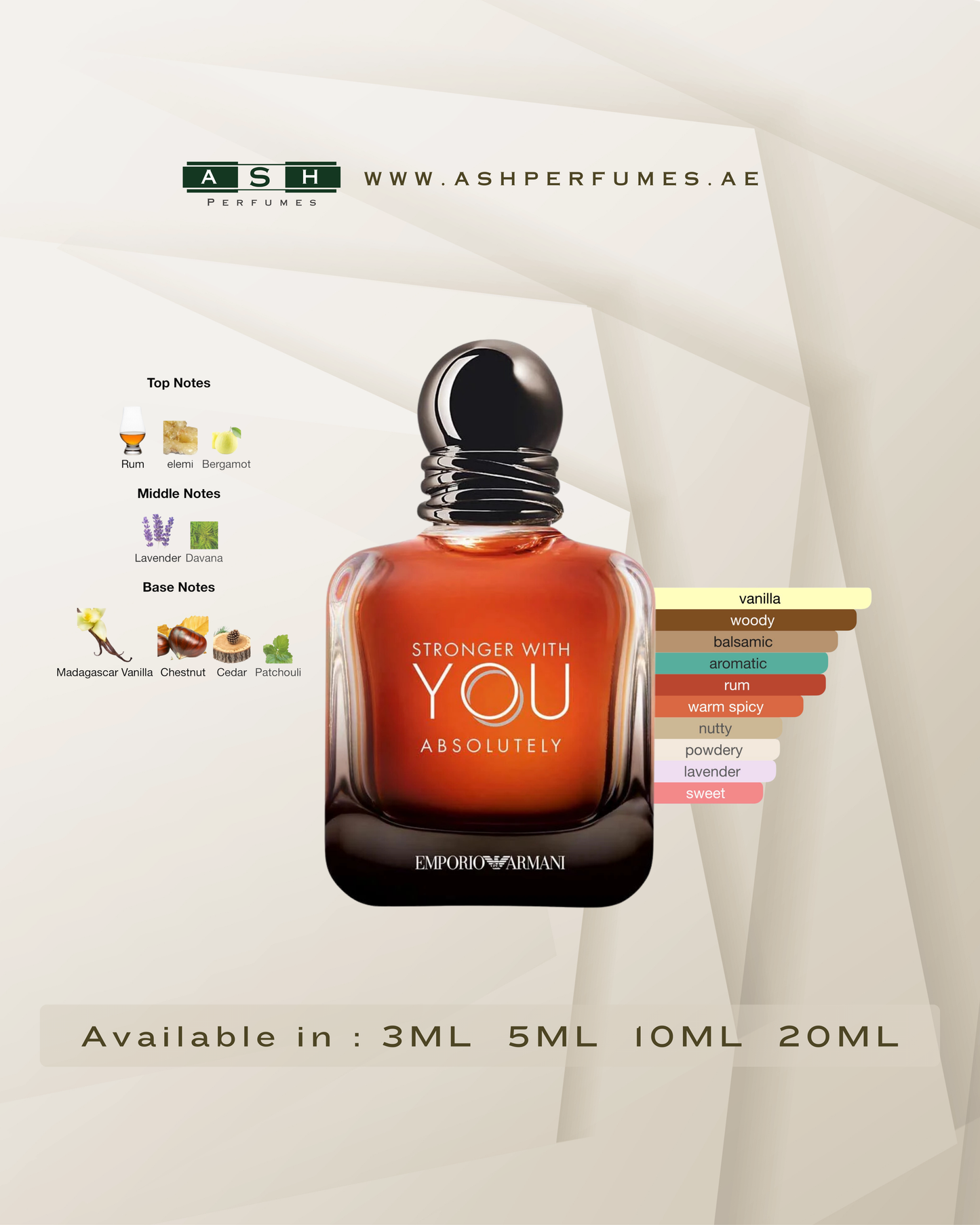 STRONGER WITH YOU ABSOLUTELY (3,5,10,20 ML)