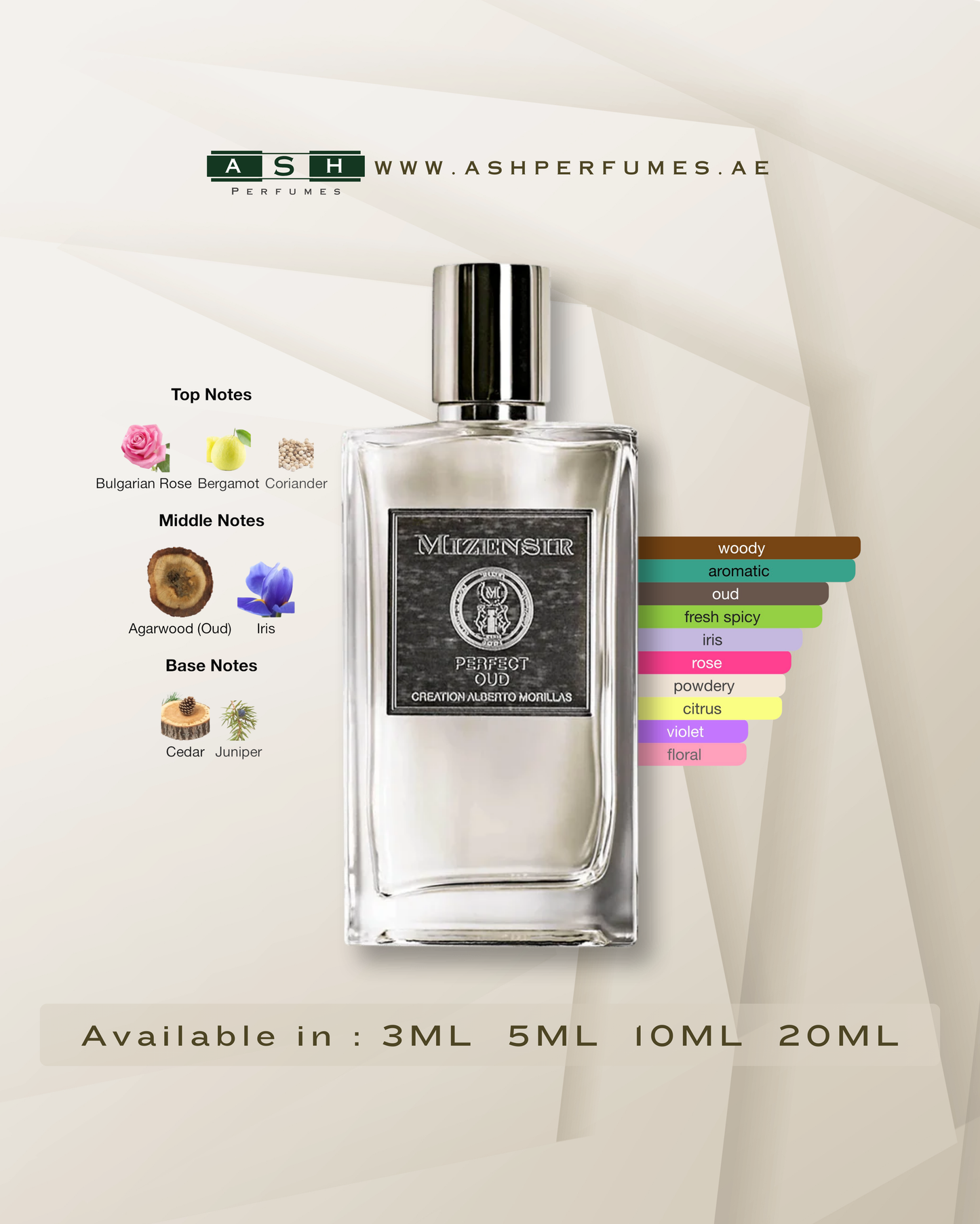 Perfect Oud EDP (3,5,10,20 ML)