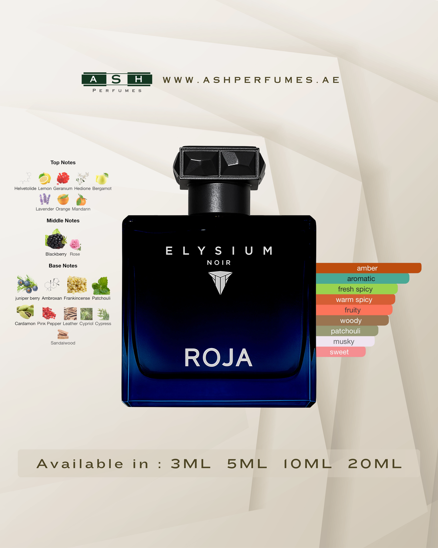 Elysium Noir Unisex (3,5,10,20 ML)