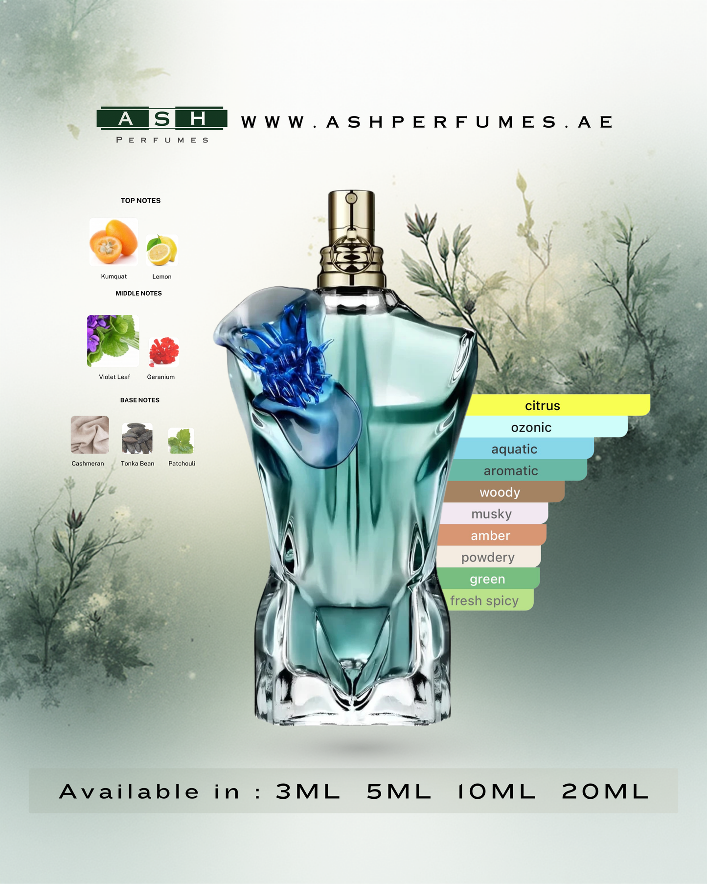 Le Beau Flower Edition (3,5,10,20 ML)