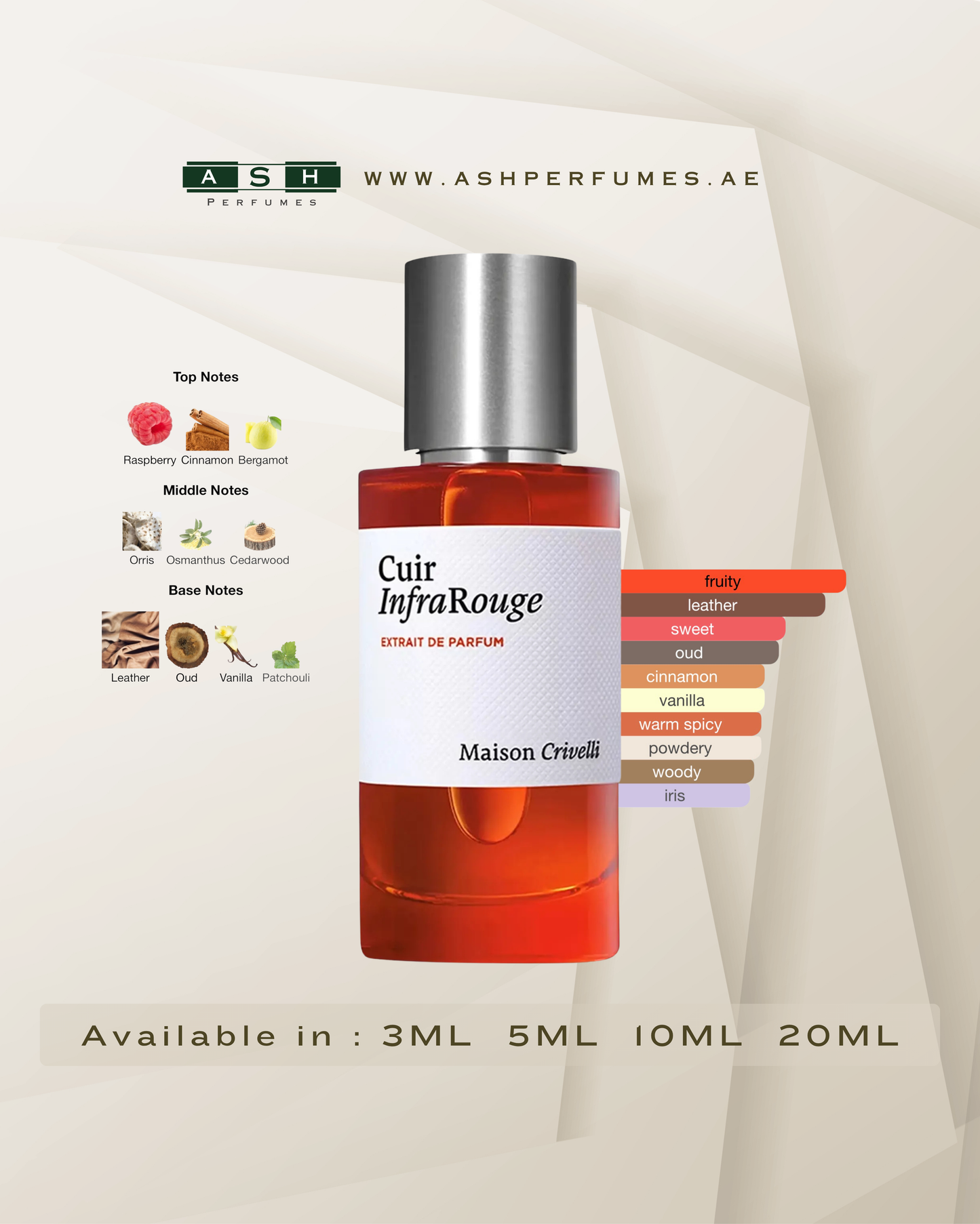 Cuir InfraRouge (3,5,10,20 ML)