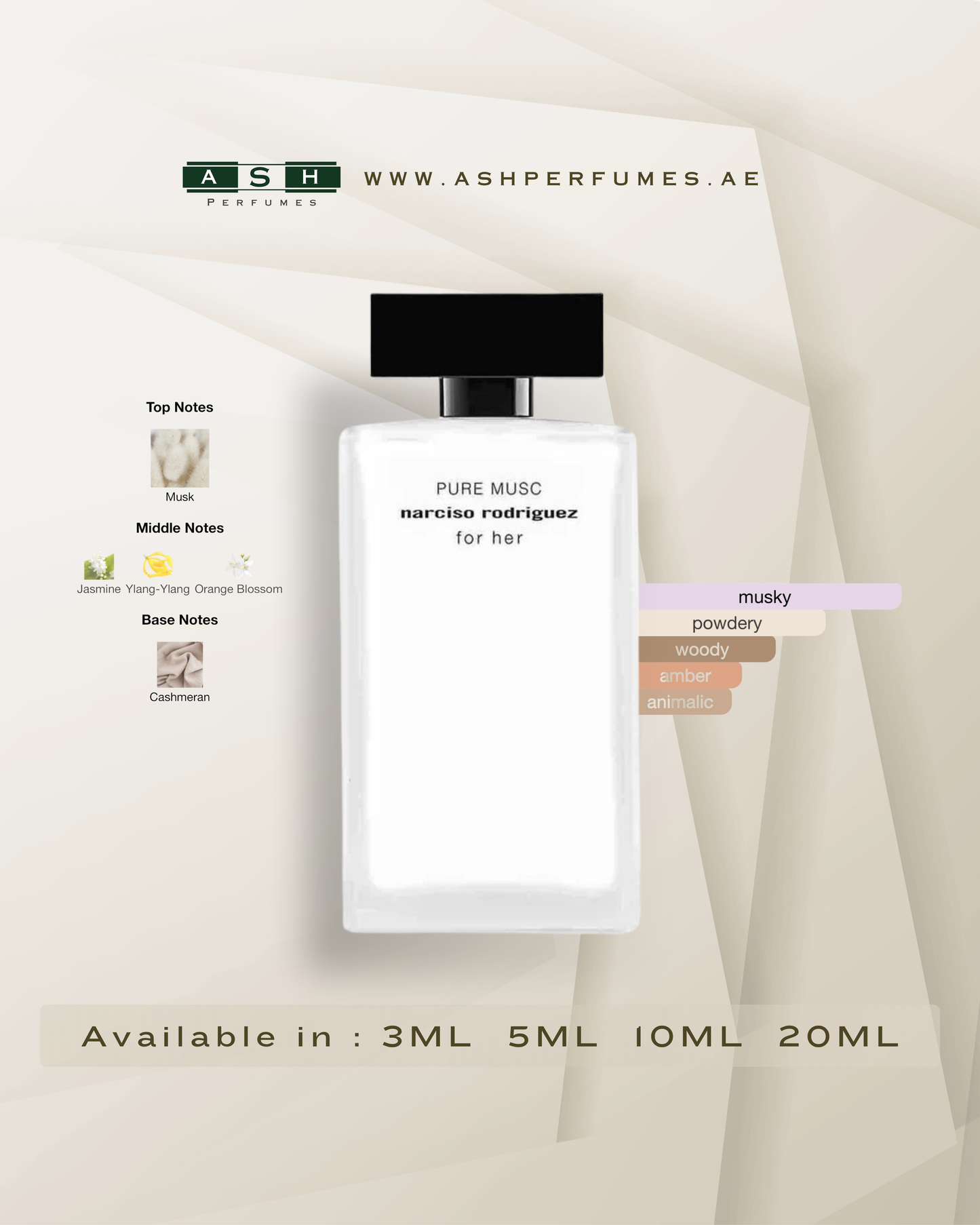 Pure Musc For Her (3,5,10,20 ML)