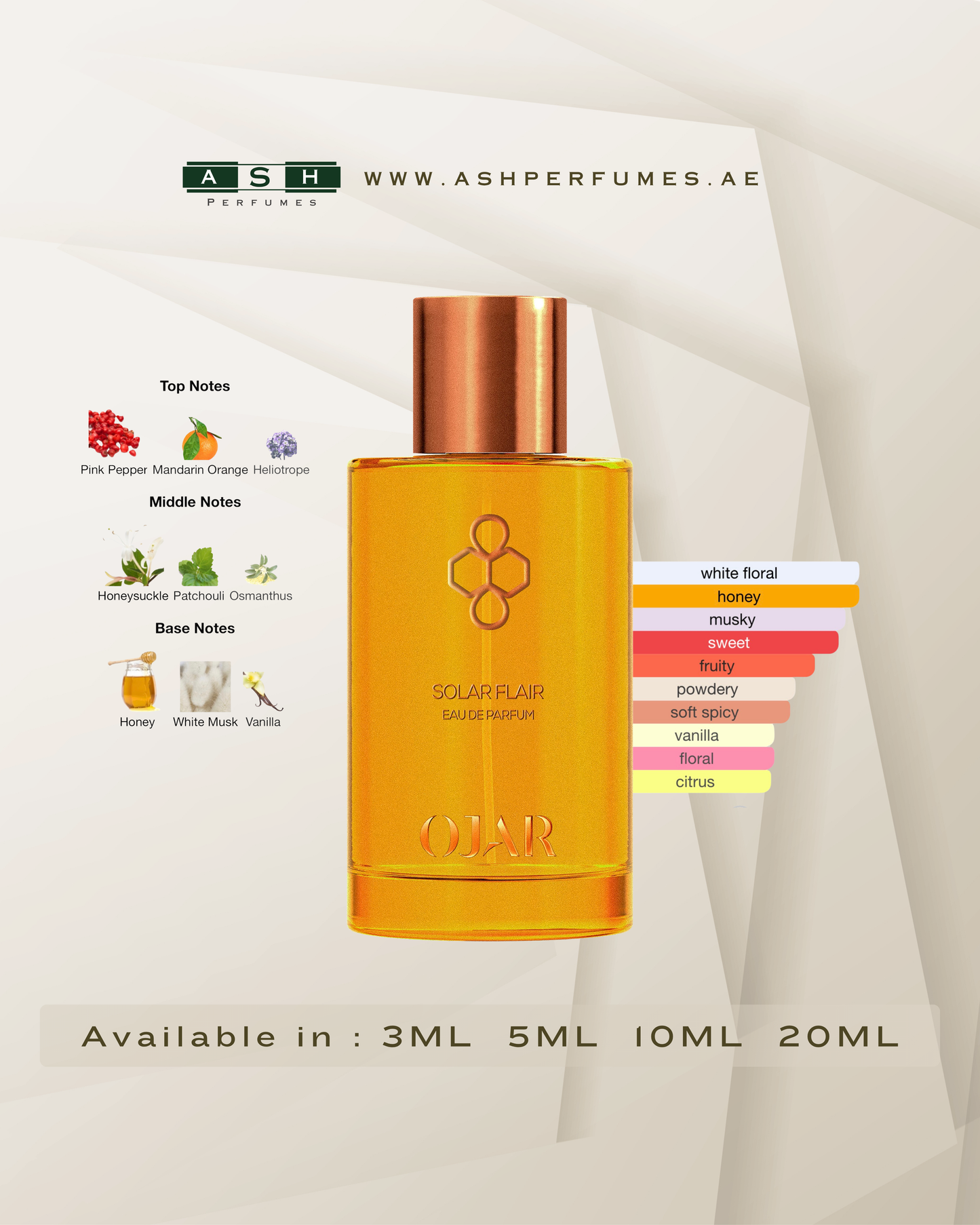 Solar Flair EDP (3,5,10,20 ML)