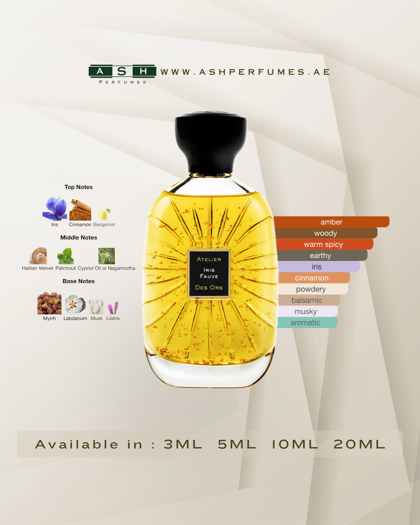 Iris Fauve (3,5,10,20 ML)