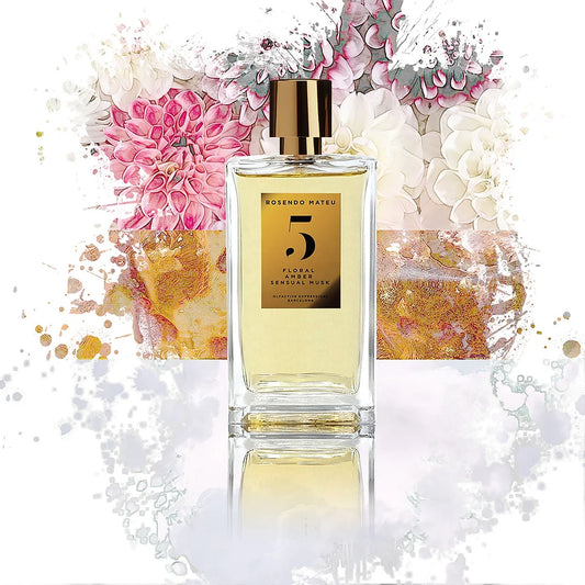 No.5 Floral, Amber, Sensual Musk