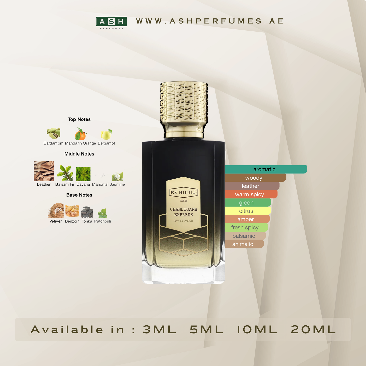 Chandigarh Express (3,5,10,20 ML)