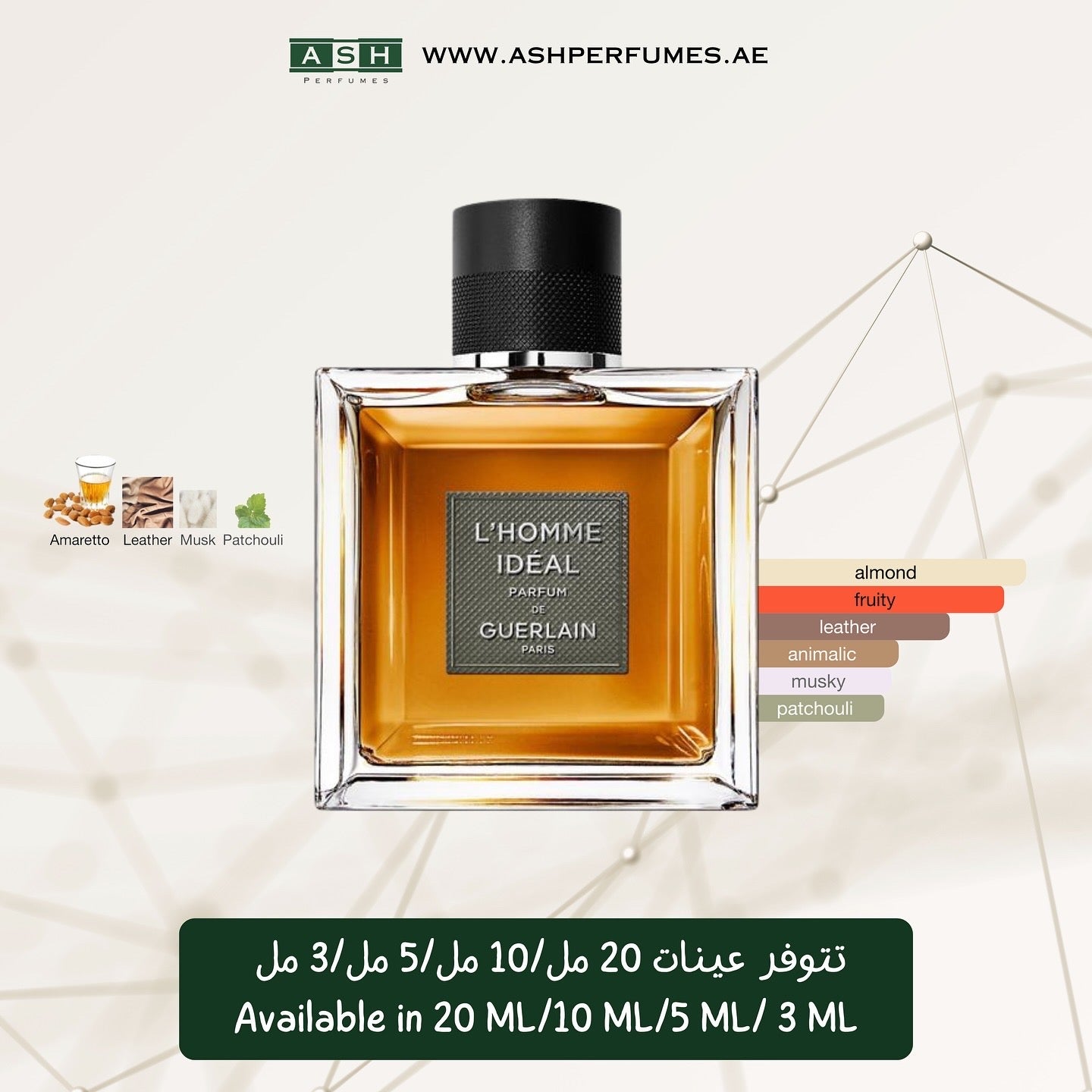 2024 L'Homme Idéal Parfum (3,5,10,20 ML)