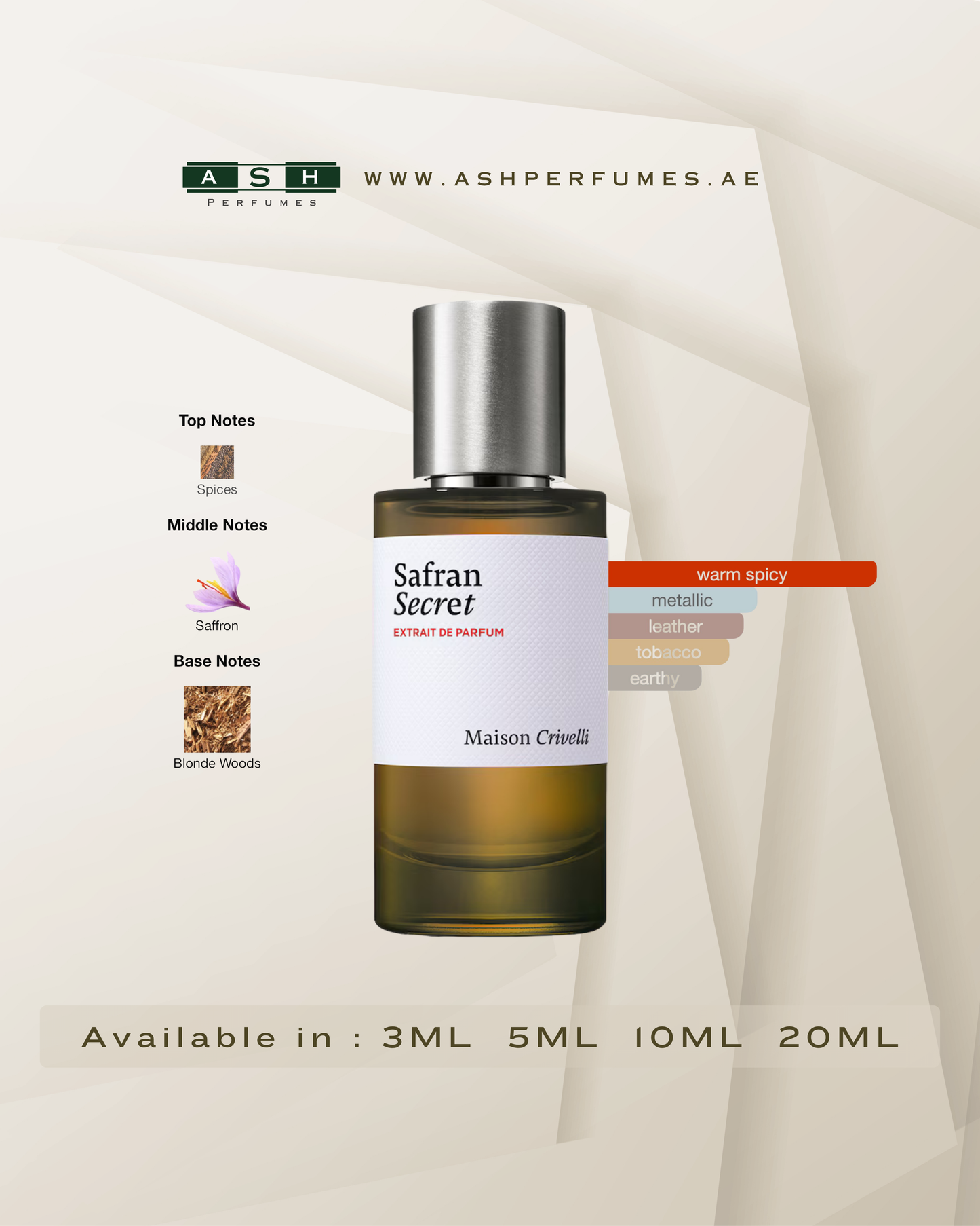 Safran Secret (3,5,10,20 ML)