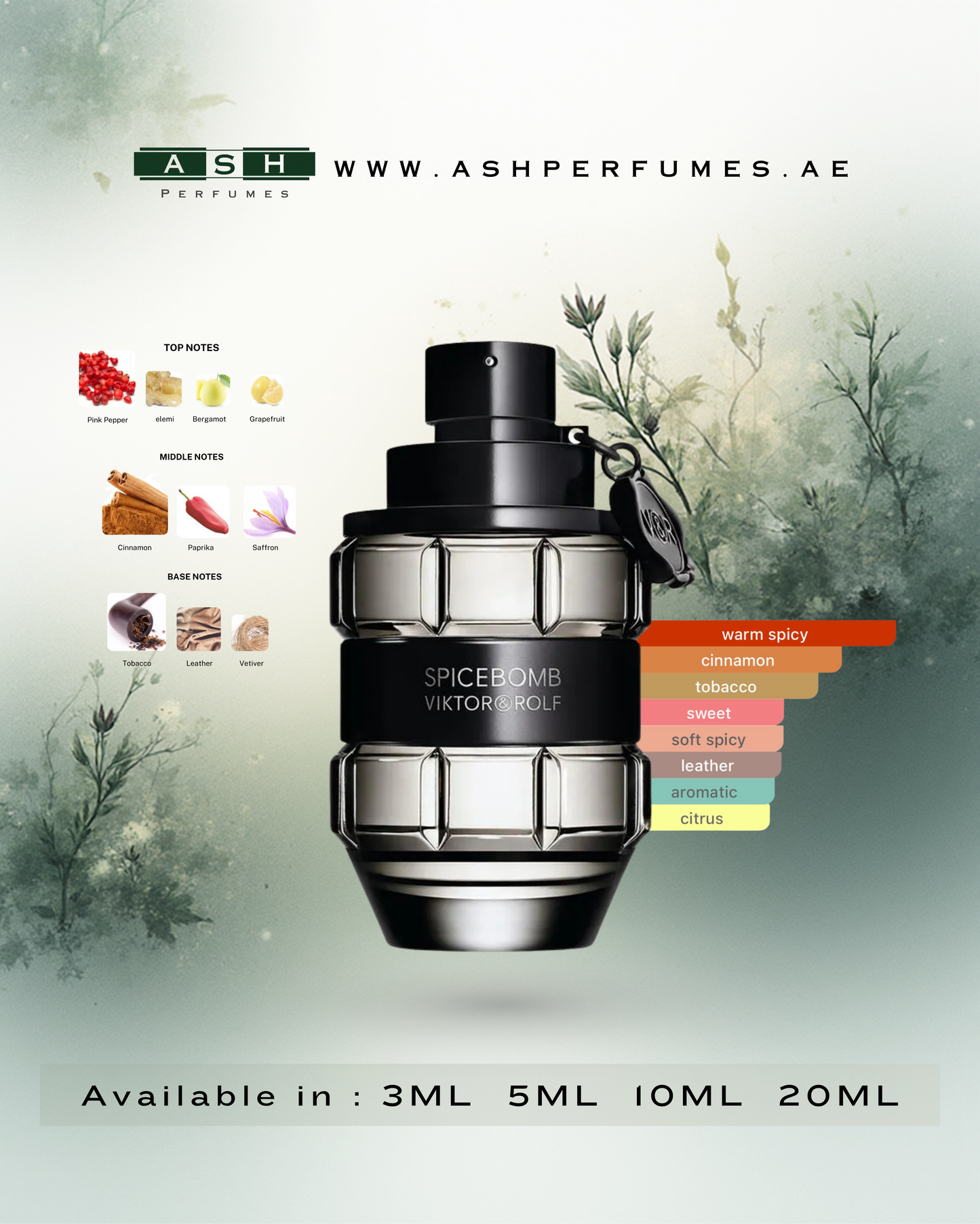 SPICEBOMB EDT (3,5,10,20 ML)