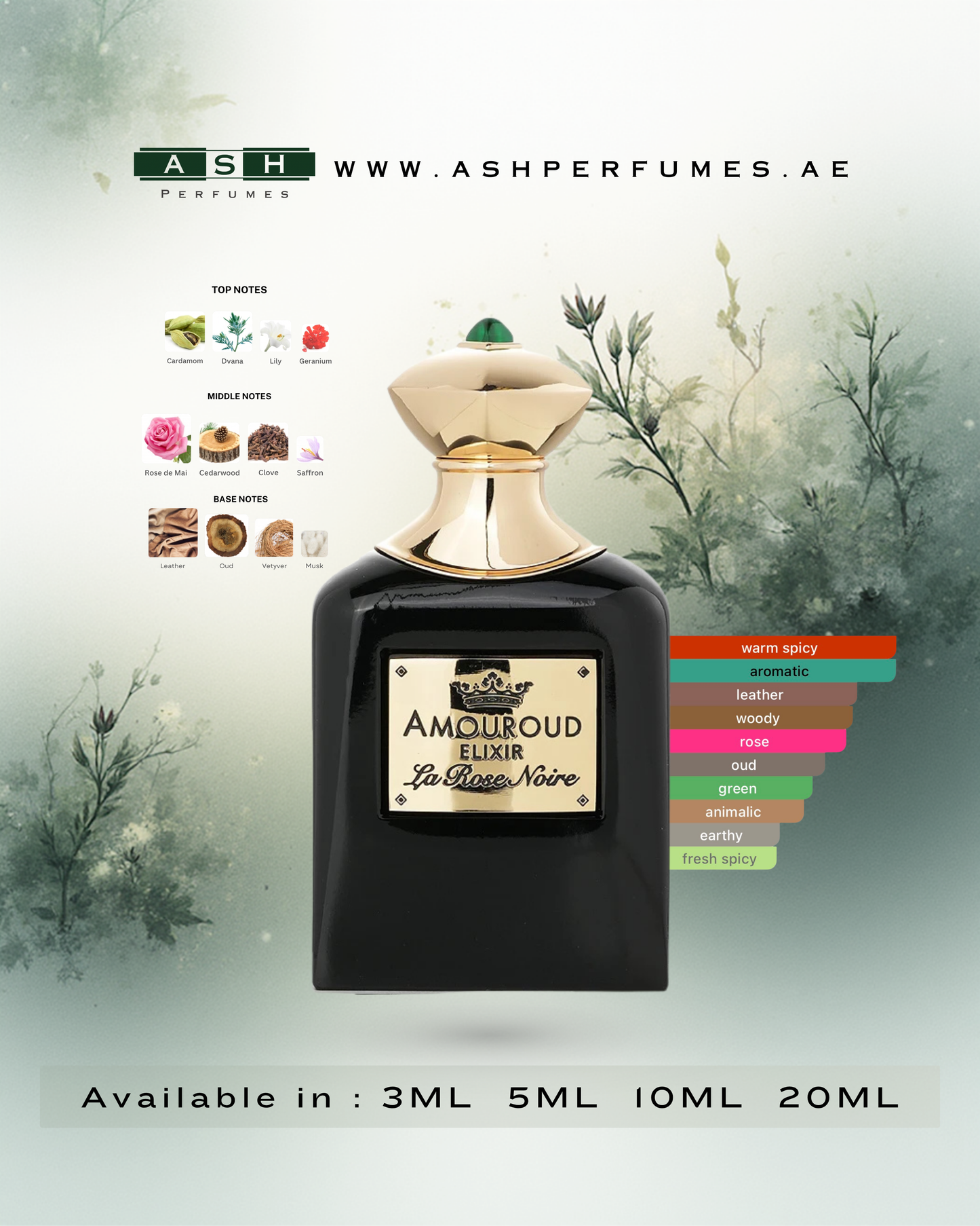 La Rose Noire (3,5,10,20 ML)