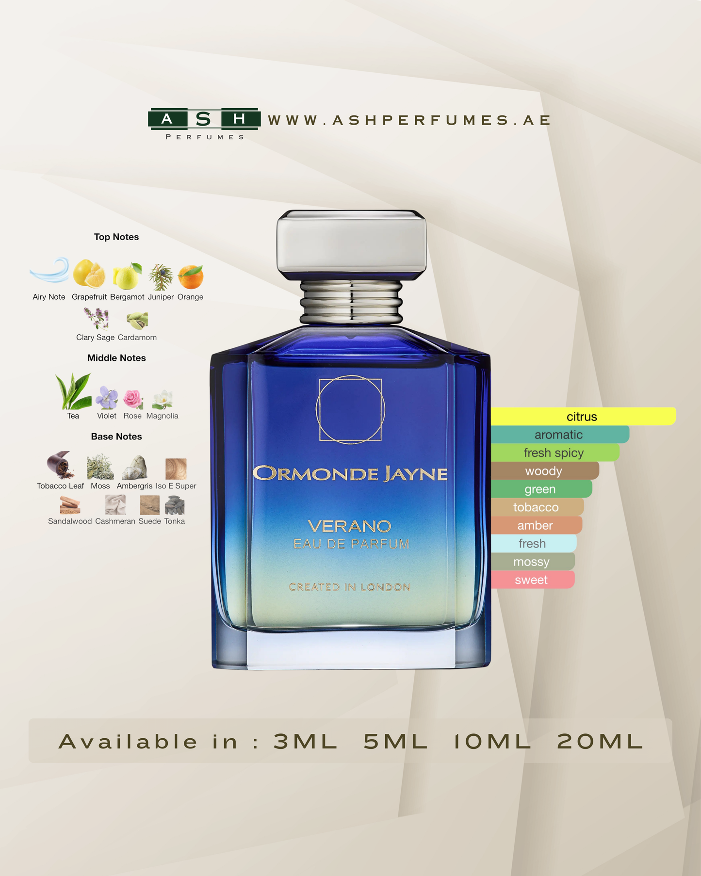 2025 Verano EDP (3,5,10,20 ML)
