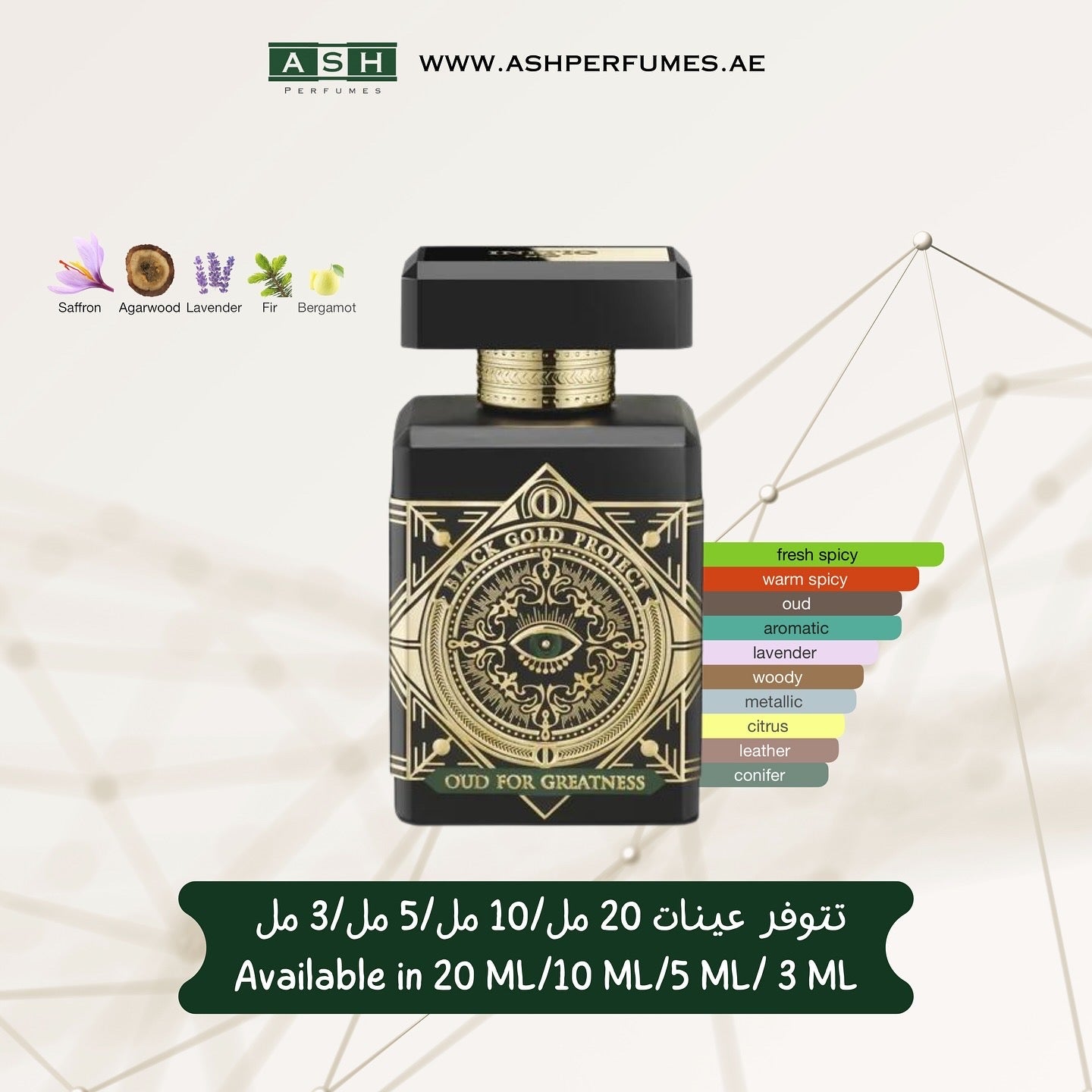 Oud for Greatness Neo for Unisex (3,5,10,20 ML)