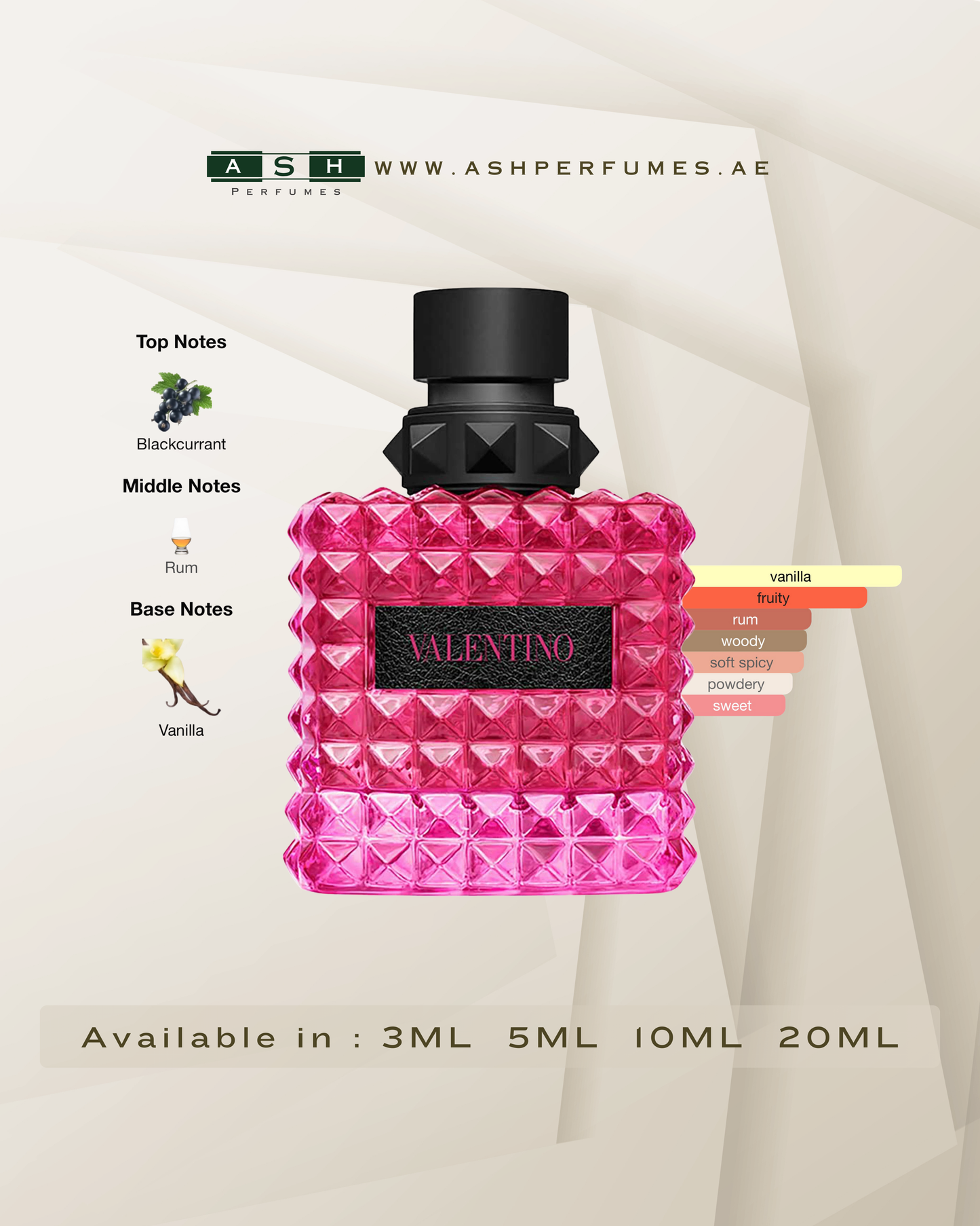 2025 Born in Roma Extradose Donna (3,5,10,20 ML)