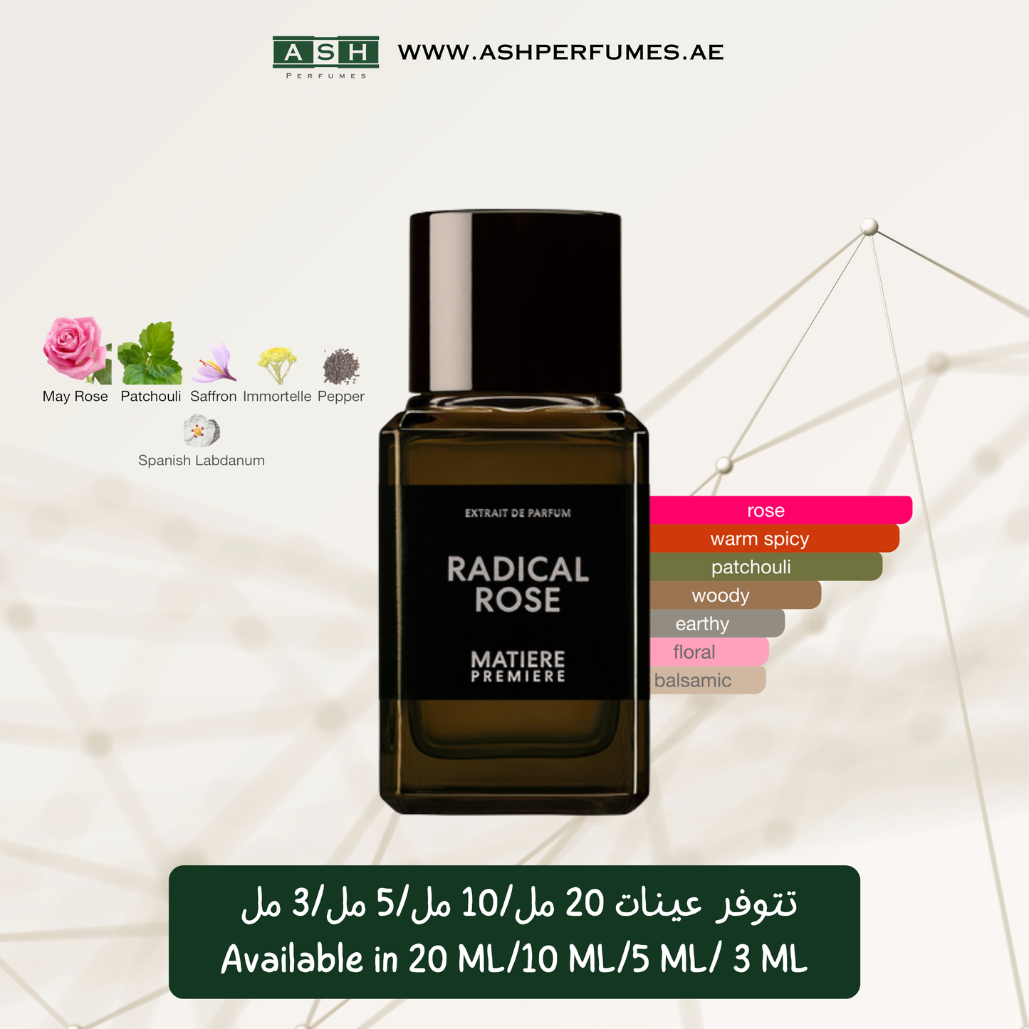 Radical Rose Extrait (3,5,10,20 ML)