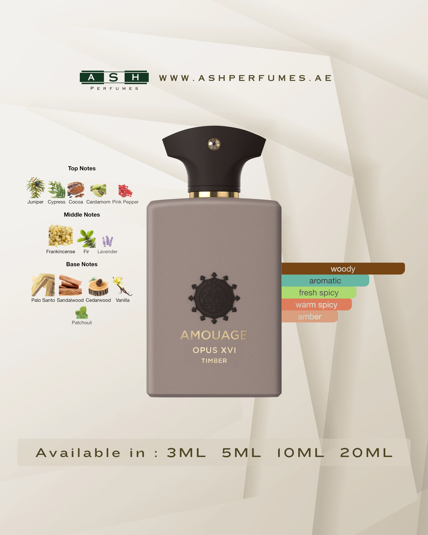 Timber Unisex (3,5,10,20 ML)