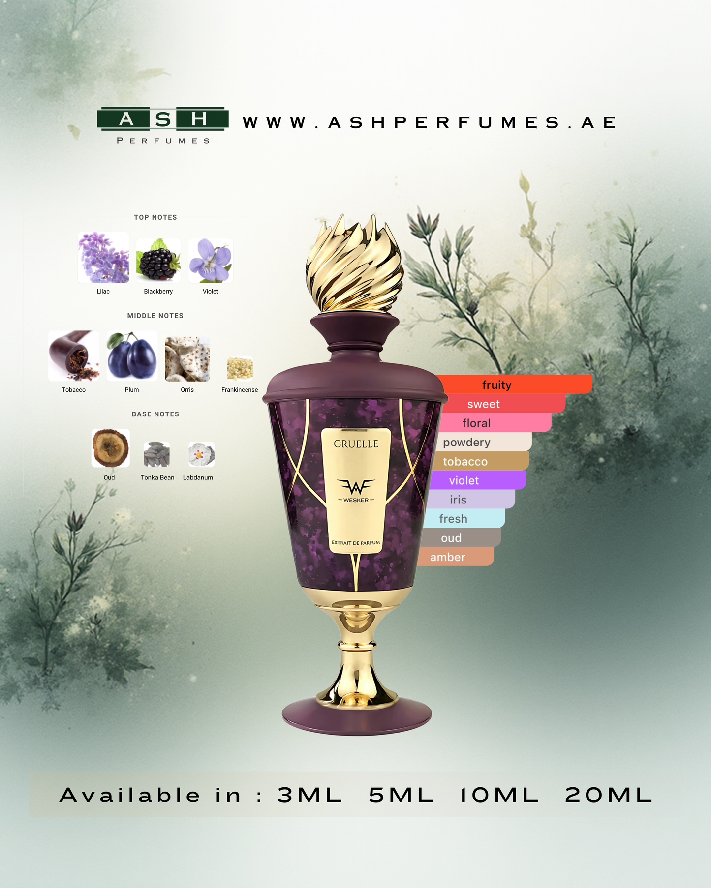 CRUELLE EXTRAIT (3,5,10,20 ML)