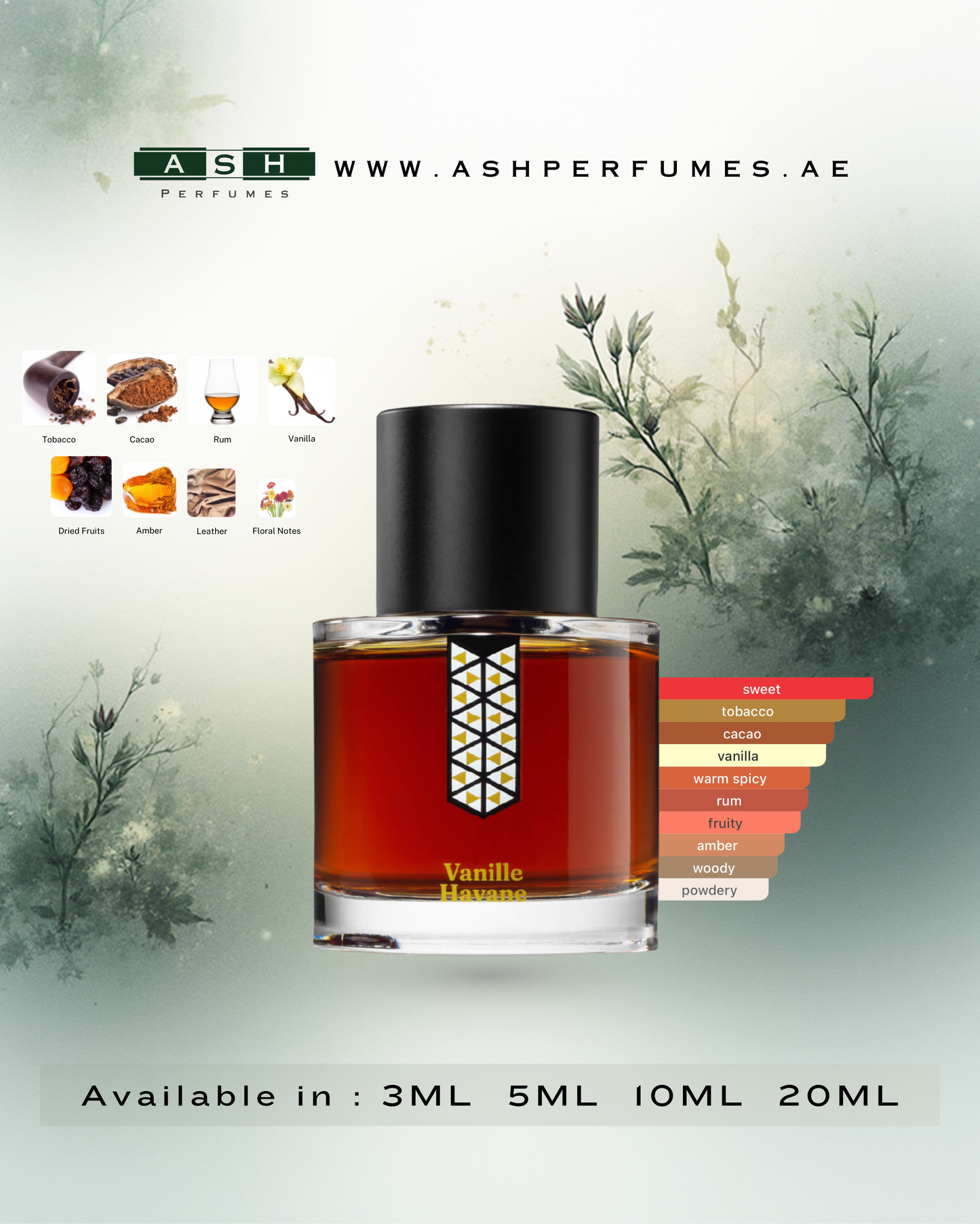 Vanille Havane EDP (3,5,10,20 ML)