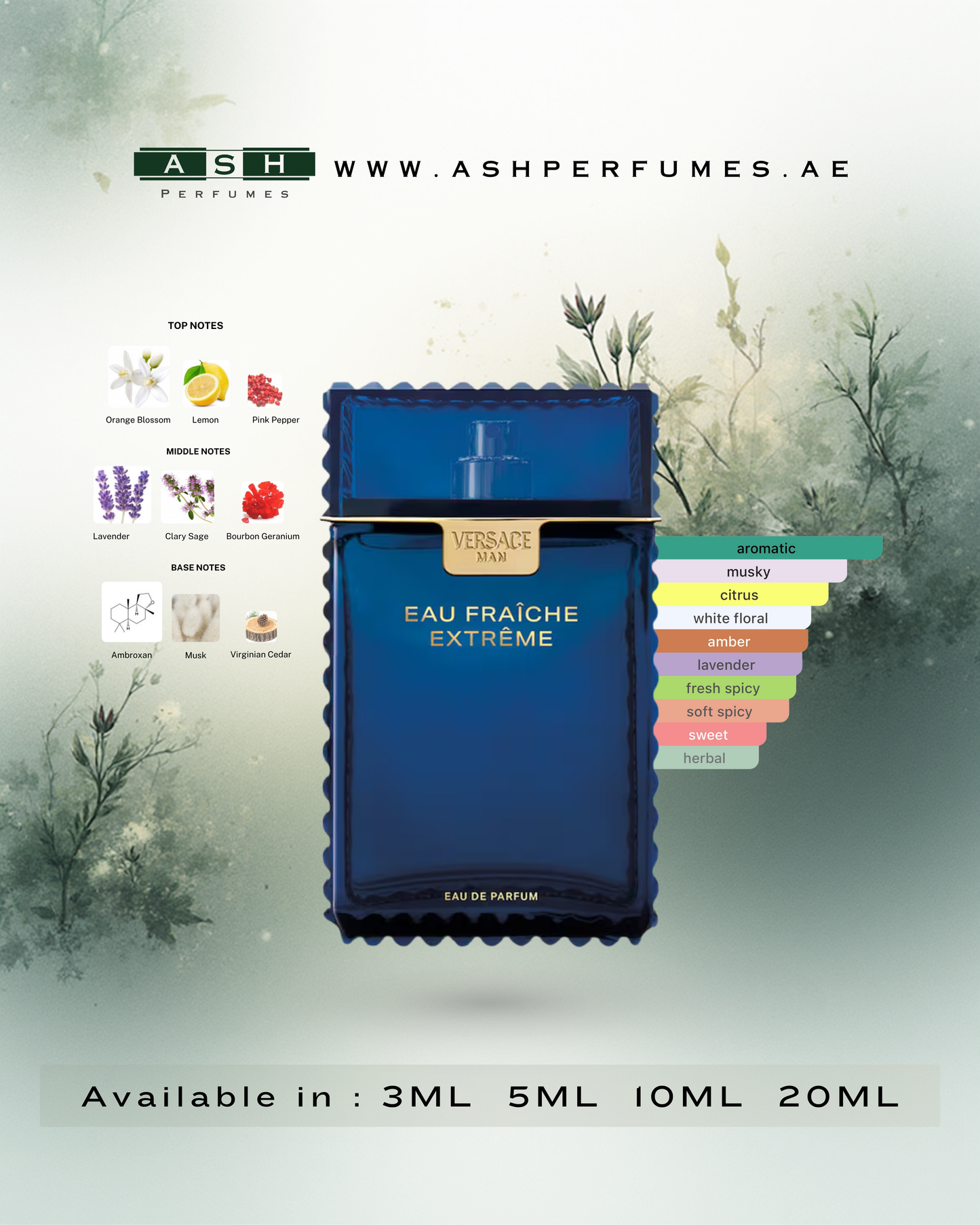 Eau Fraiche Extreme (3,5,10,20 ML)