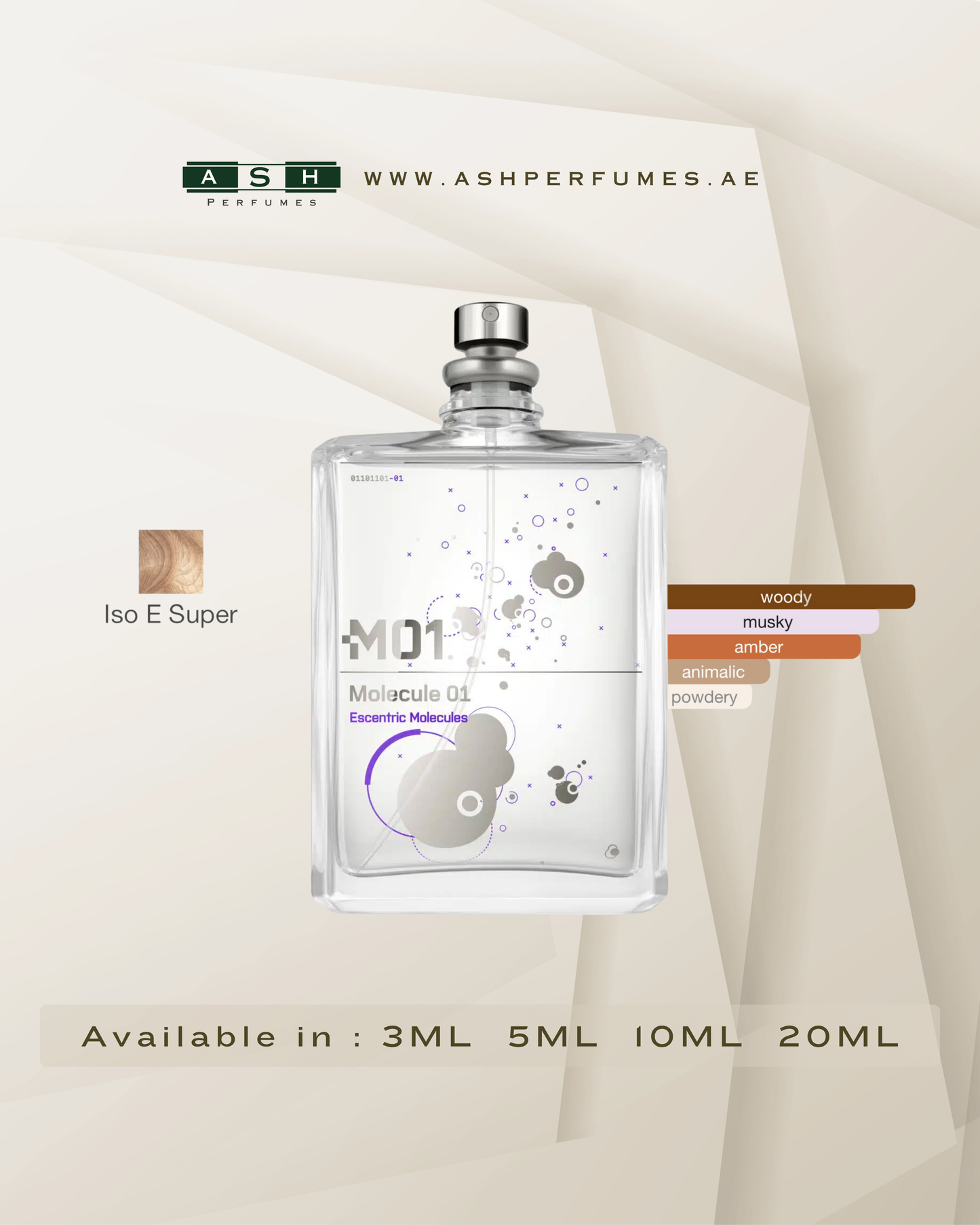 Molecule 01 EDT (3,5,10,20 ML)