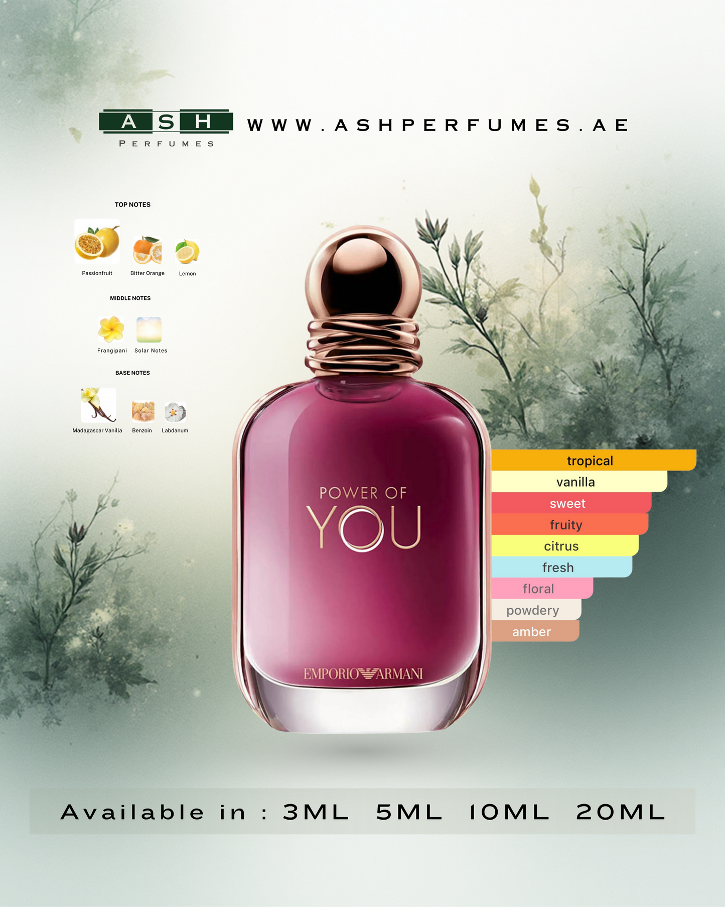 2026 POWER OF YOU (3,5,10,20 ML)