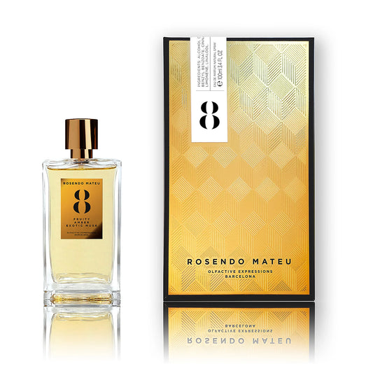 Nº 8 Fruity, Amber, Exotic Musk For Unisex